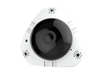 360 파노라마 와이파이 주택 안전 사진기, 야간 시계를 가진 무선 IP 감시 카메라